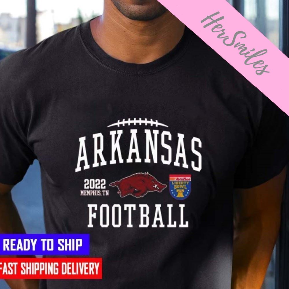 Arkansas Razorbacks Liberty Bowl 2022 Memphis, TN Official T-shirt