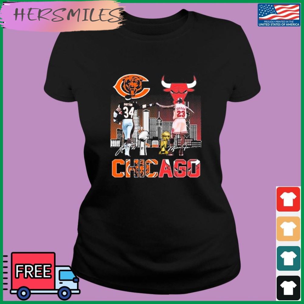 Chicago Michael Payton Jordan City Chicago Champions Cup T-shirt Chicago Michael Payton Jordan City Chicago Champions Cup T-shirt