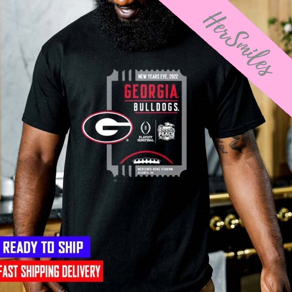 Georgia Bulldogs 2022 CFP Chick-fil-A Peach Bowl New Years Eve Classic T-shirt