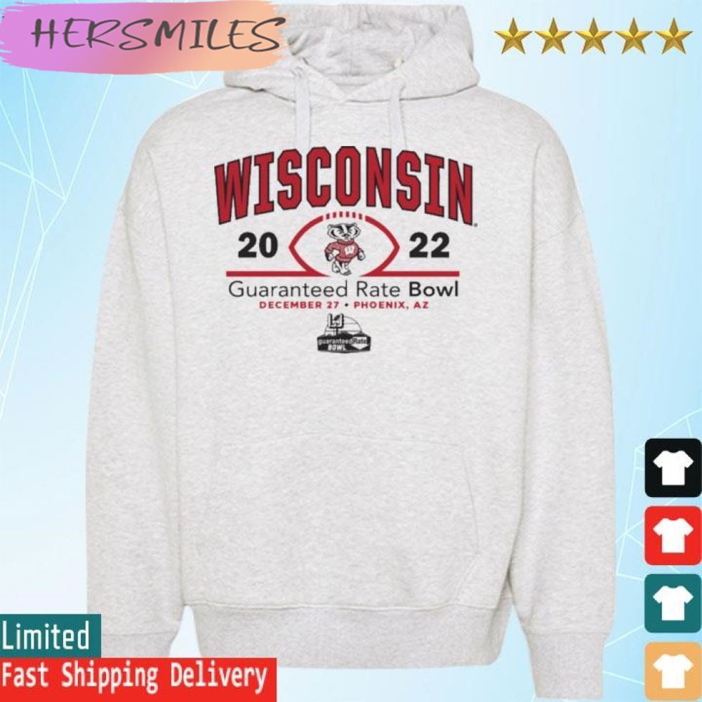 Guaranteed Rate Bowl Shop Wisconsin Logo 2022  T-shirt