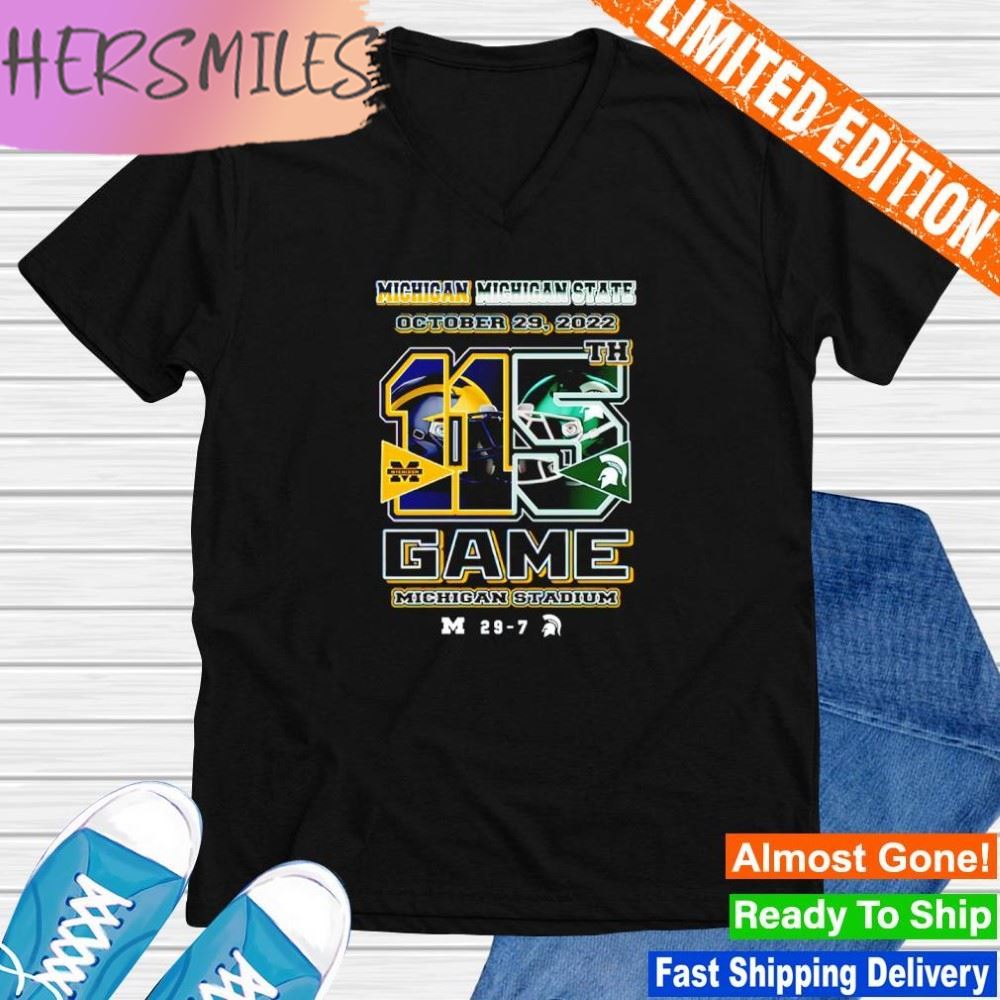 Michigan Wolverines State 115th Game T-shirt Michigan Wolverines State 115th Game T-shirt