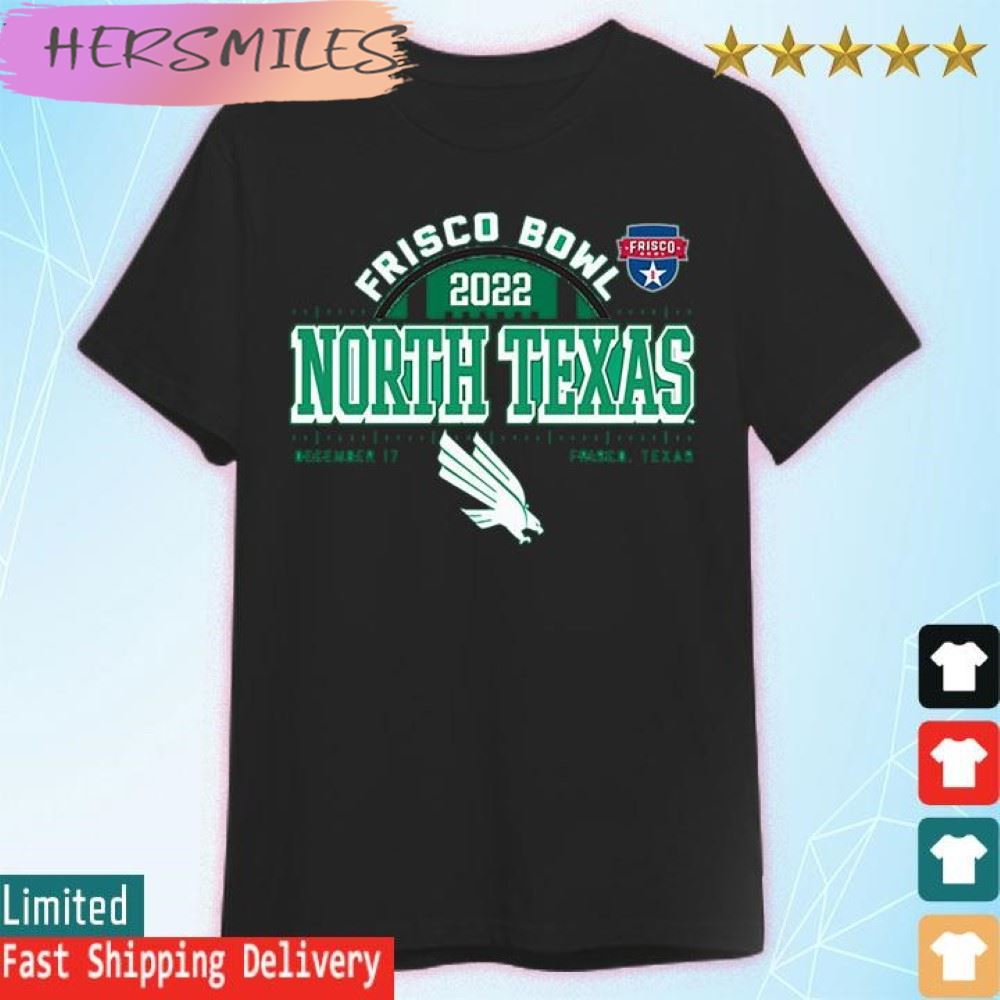 North Texas Mean Green Football 2022 Frisco Bowl  T-shirt