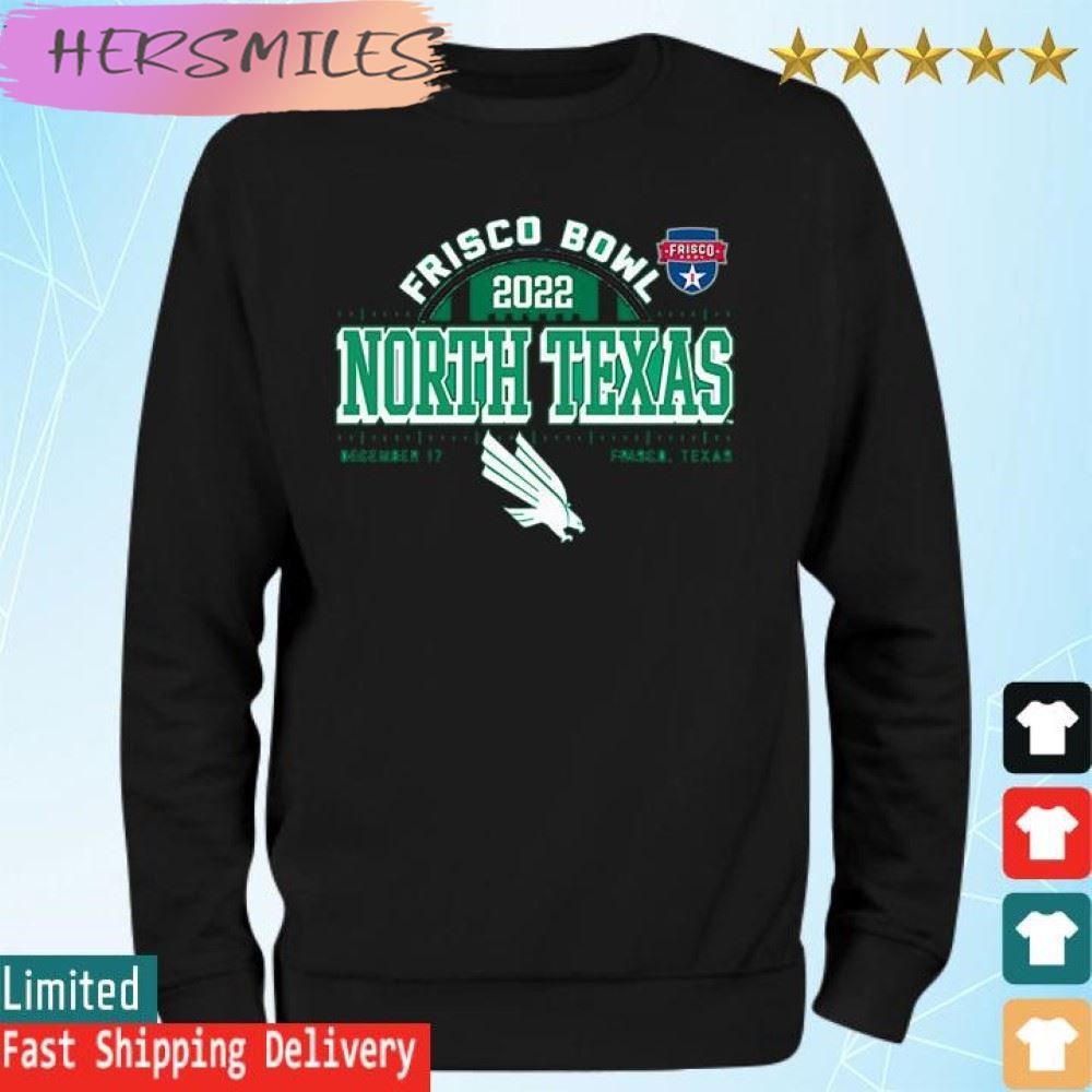 North Texas Mean Green Football 2022 Frisco Bowl T-shirt North Texas Mean Green Football 2022 Frisco Bowl T-shirt