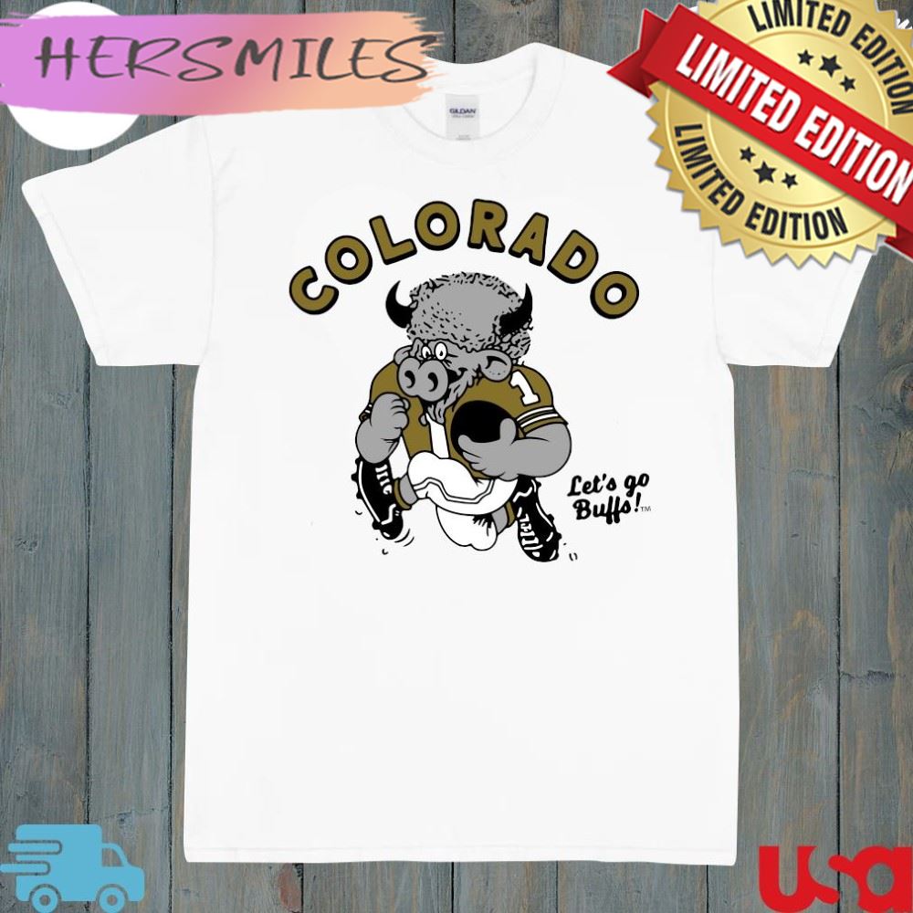 Official colorado buffaloes ralphie let’s go buffalo T-shirt
