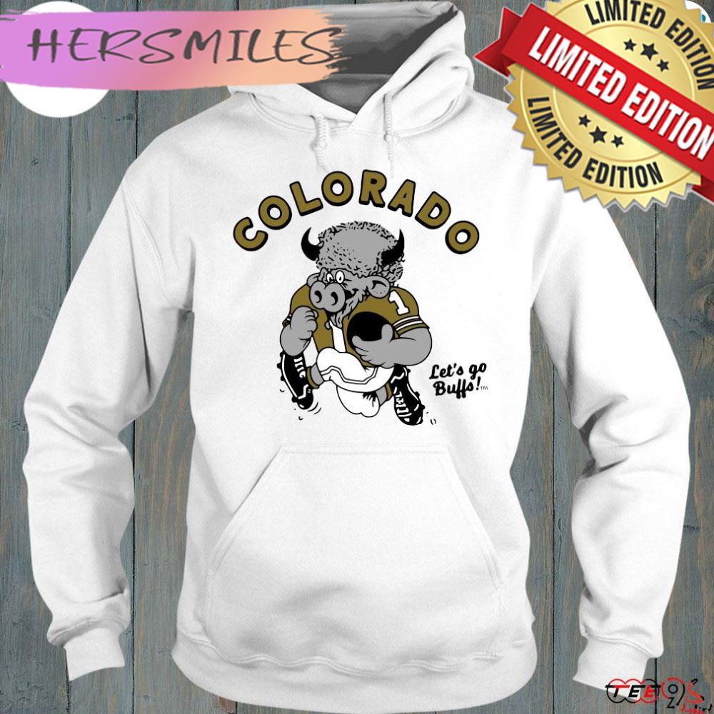 Official colorado buffaloes ralphie let’s go buffalo T-shirt