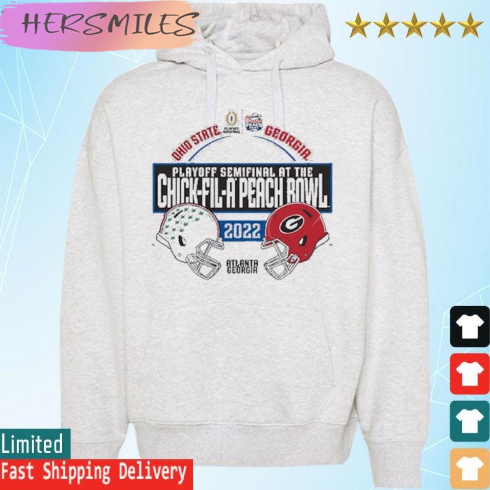 Ohio State Buckeyes vs Georgia Bulldogs 2022  at the Chick-Fil-A Peach Bowl   T-shirt