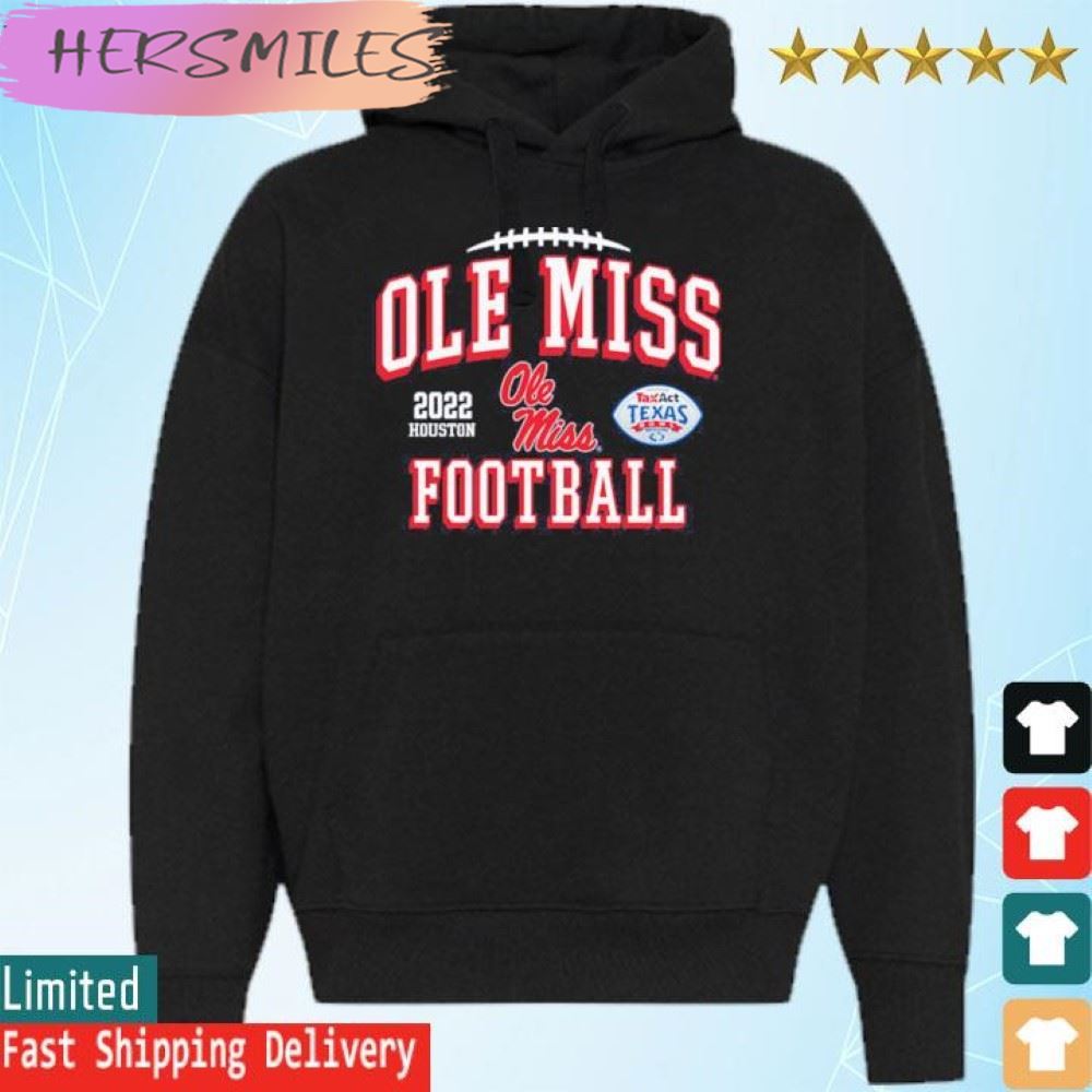 Ole Miss Rebels 2022 Texas Bowl Single Team matchup  T-shirt