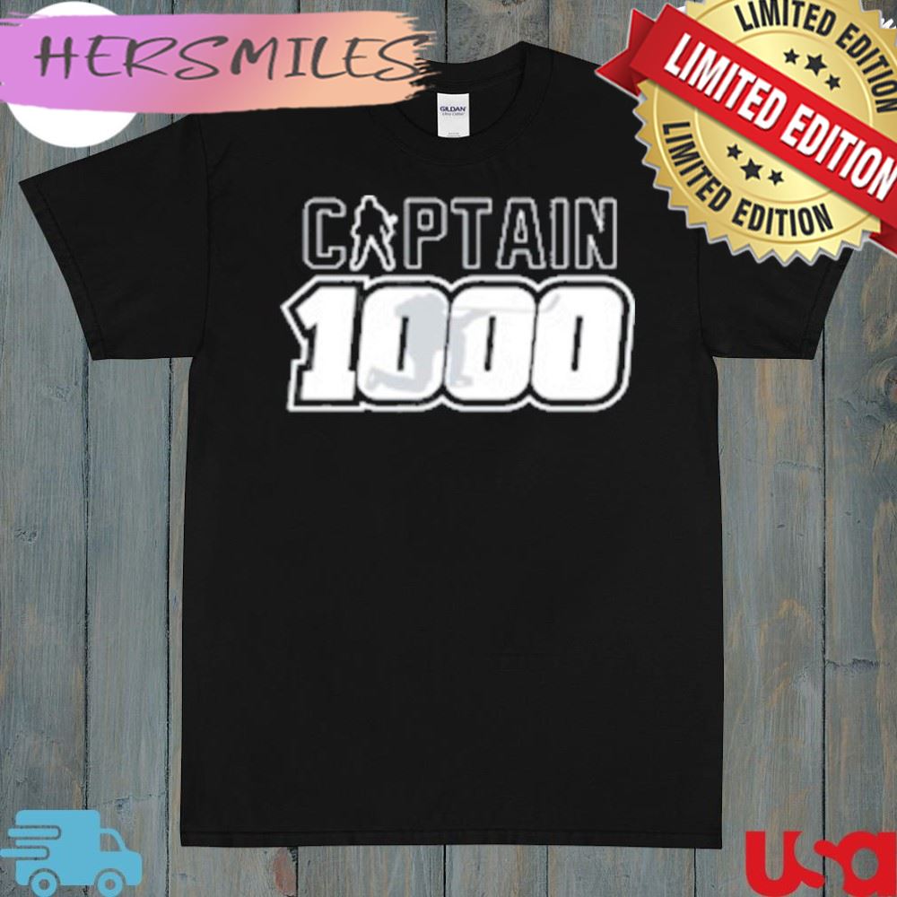 Smack Apparel Tampa Bay Lightning Hockey Captain 1,000 Tee Shirt