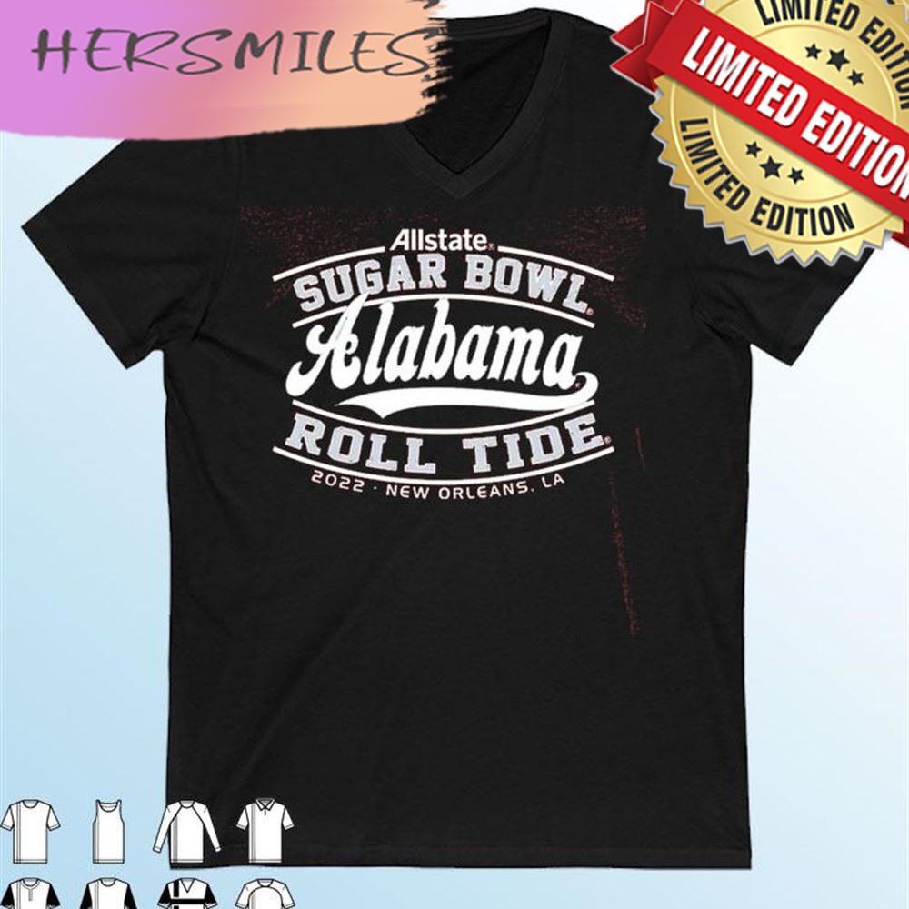 Sugar Bowl 22-23 Alabama Roll tide T-shirt