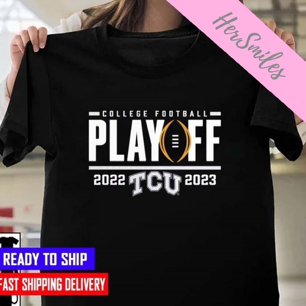 TCU Horned Frogs 2022 College Football Playoff First Down Entry  T-shirt
