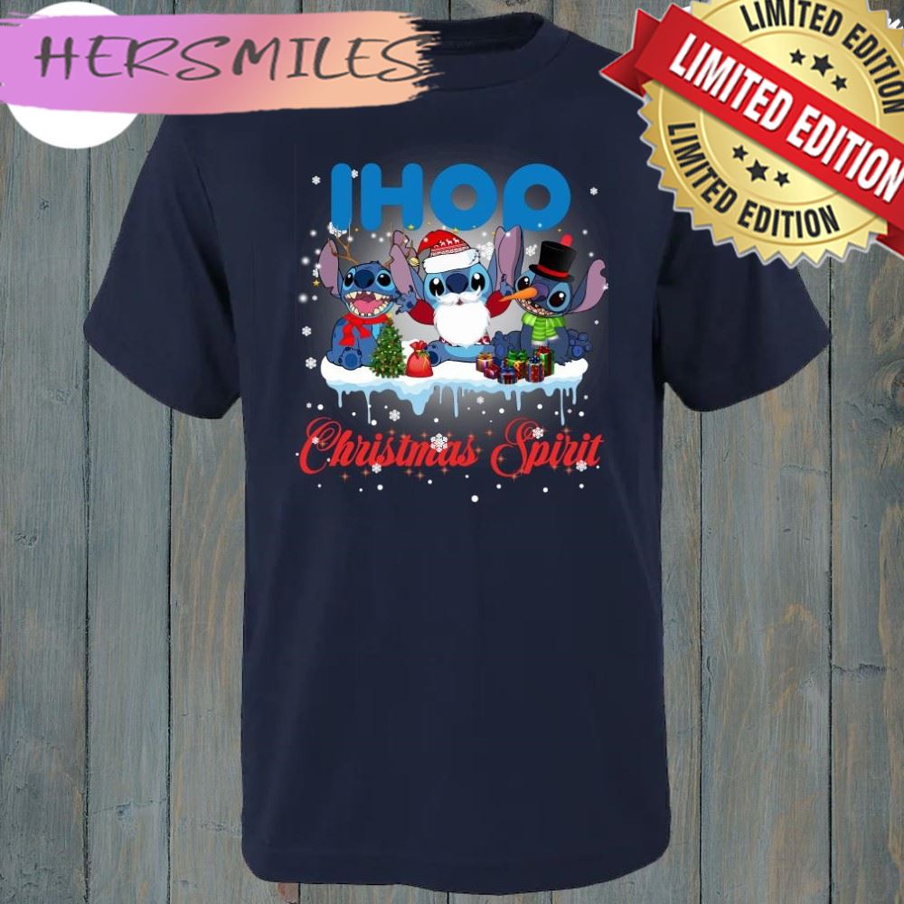 The stitch ihop christmas spirit shirt The stitch ihop christmas spirit shirt