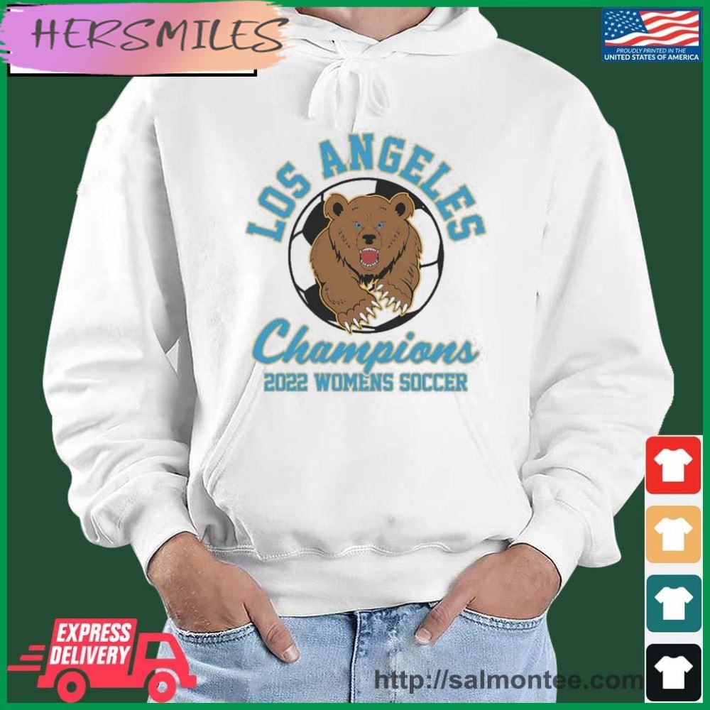 UCLA Bruins Los Angeles Champions 2022 Women’s Soccer T-shirt