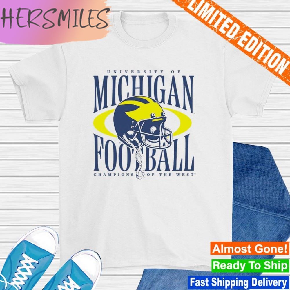 University of Michigan Champions of the West T-shirt