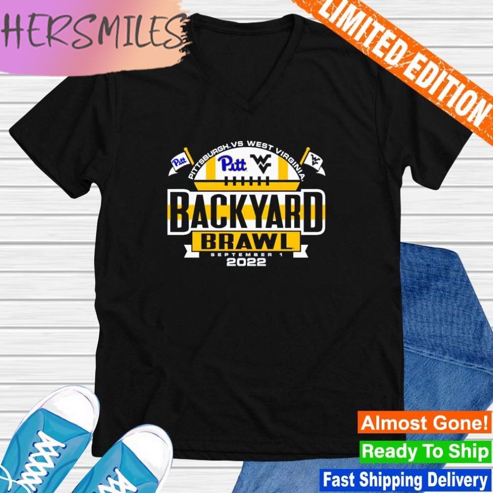West Virginia Mountaineers 2022 Backyard Brawl T-shirt West Virginia Mountaineers 2022 Backyard Brawl T-shirt