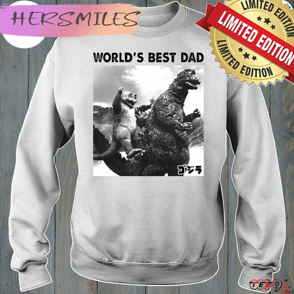 World's best dad godzilla t-shirt World's best dad godzilla t-shirt