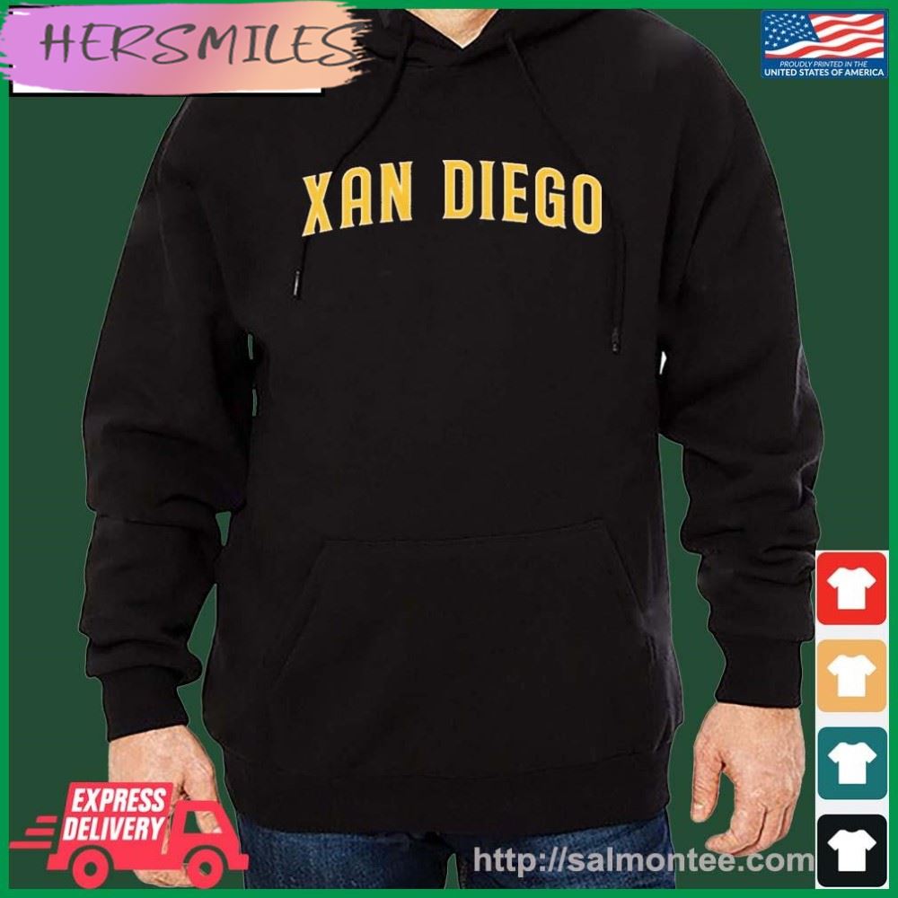 Xan Diego – San Diego Baseball T-shirt