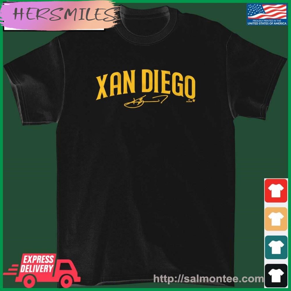 Xander Bogaerts Xan Diego Modern Signature T-shirt
