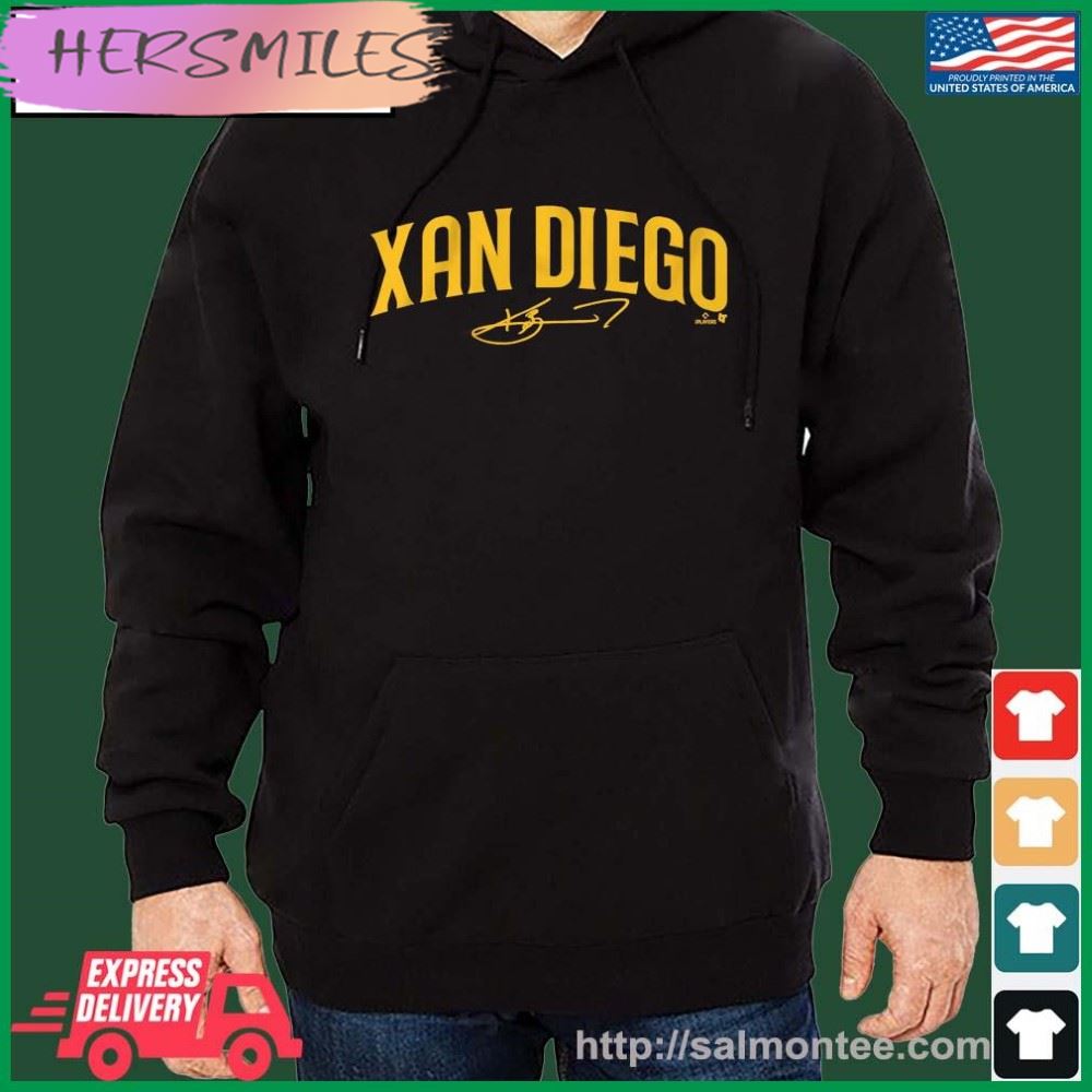 Xander Bogaerts Xan Diego Modern Signature T-shirt