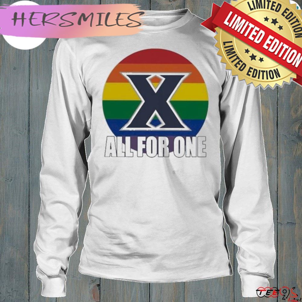 Xavier women’s basketball all for one shirt Xavier women’s basketball all for one shirt