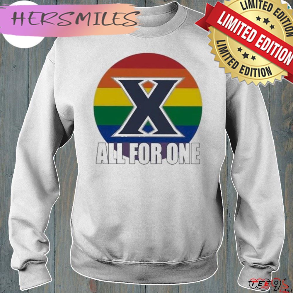 Xavier women’s basketball all for one shirt Xavier women’s basketball all for one shirt