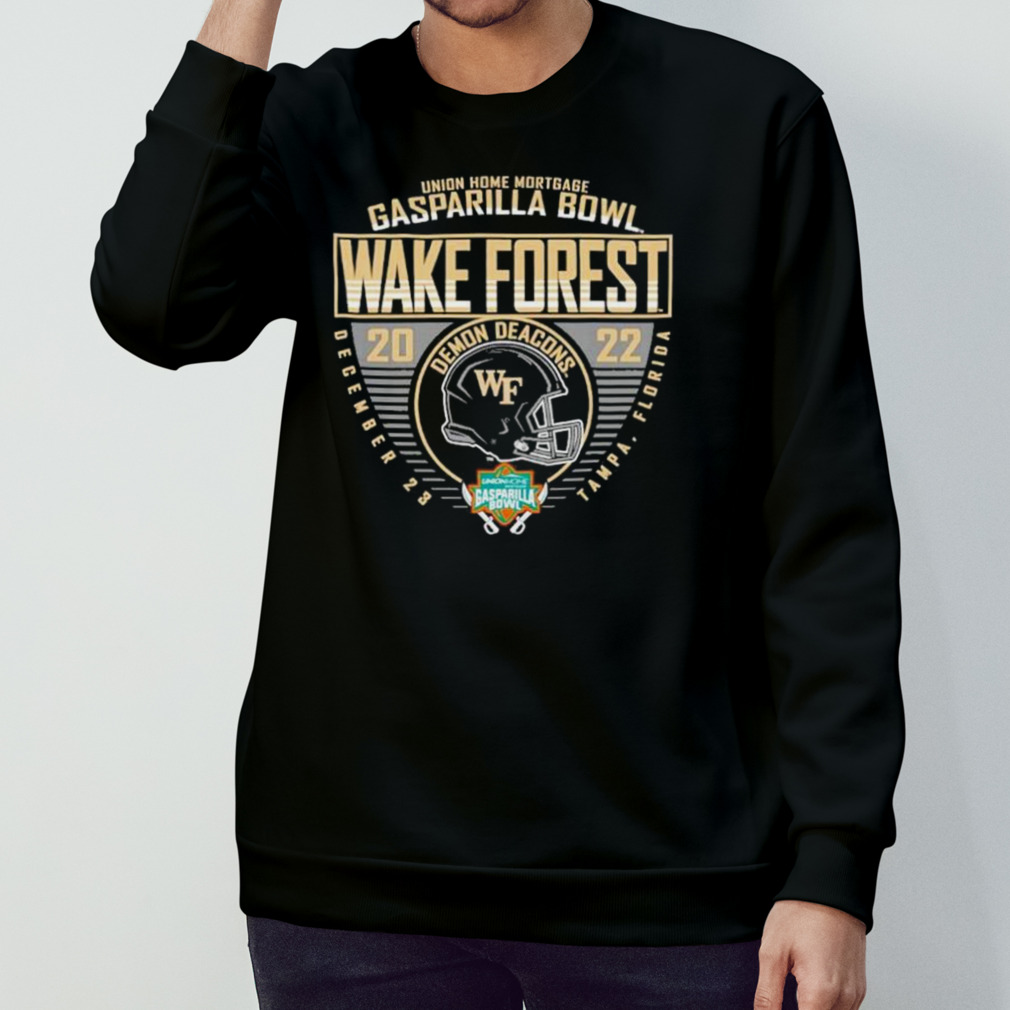 2022 Gasparilla Bowl Bound Wake Forest University Football T-Shirt 2022 Gasparilla Bowl Bound Wake Forest University Football T-Shirt