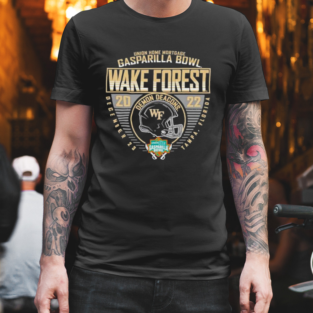 2022 Gasparilla Bowl Bound Wake Forest University Football T-Shirt