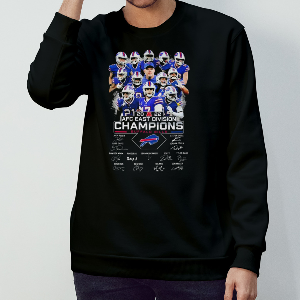 2022 Nfc East Division Champions Buffalo Bills Signatures Shirt 2022 Nfc East Division Champions Buffalo Bills Signatures Shirt