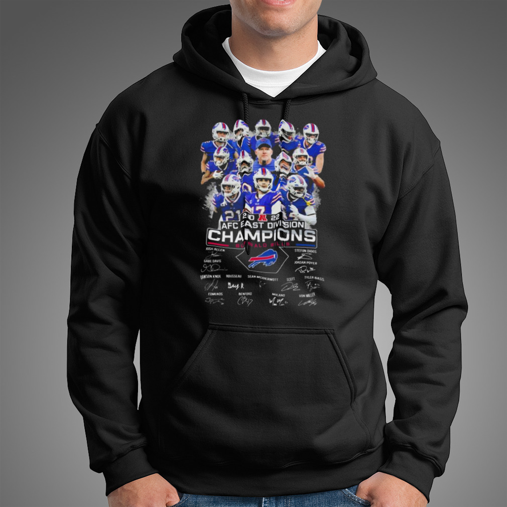 2022 Nfc East Division Champions Buffalo Bills Signatures Shirt