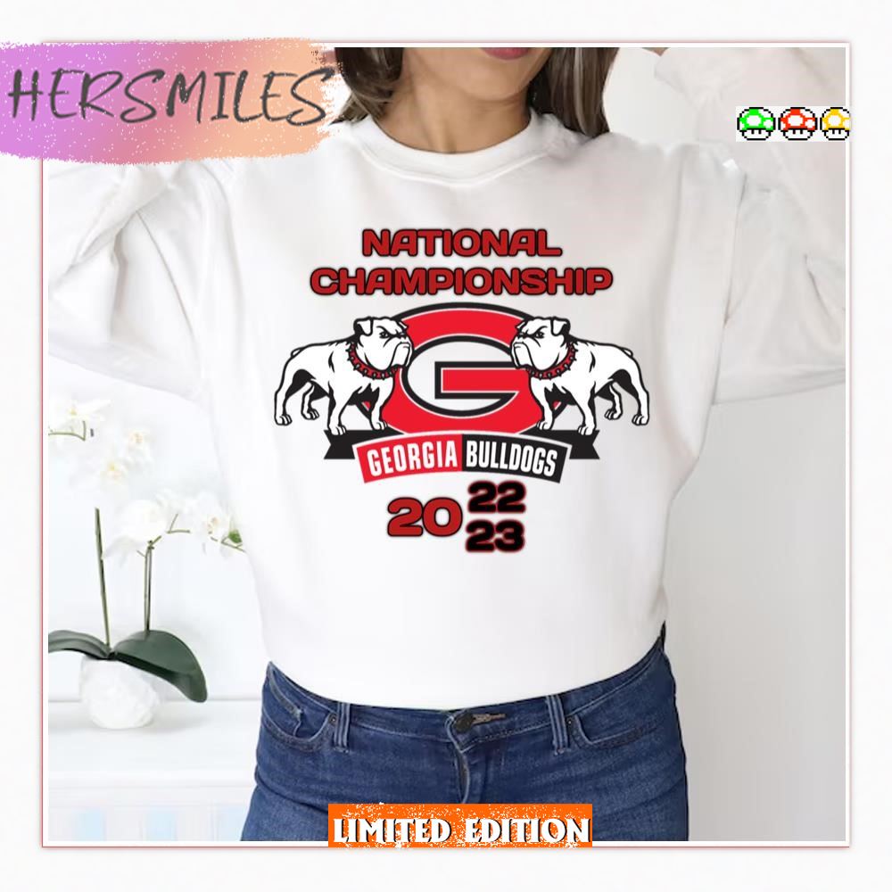 2023 Georgia Bulldogs National Championship  T-shirt
