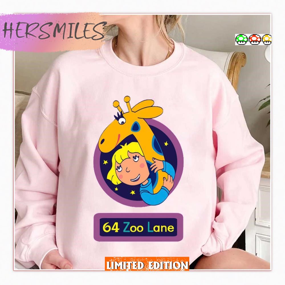 64 Zoo Lane Cartoon  T-shirt