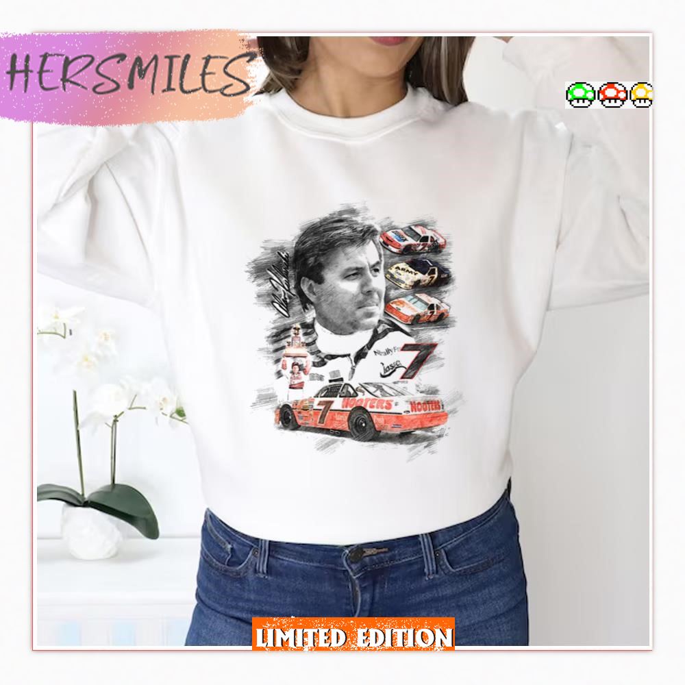 90s Retro Art Alan Kulwicki T-shirt