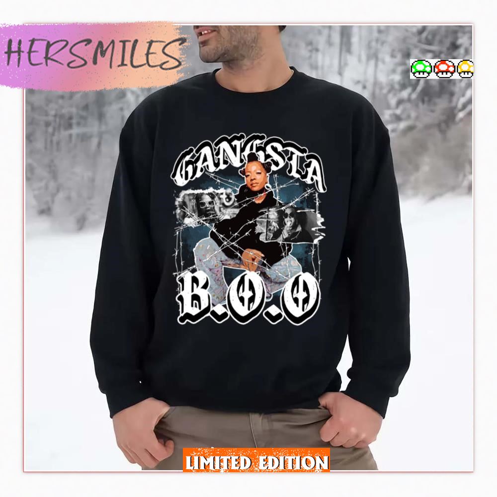 90s Vintage Black Art Gangsta Boo  T-shirt