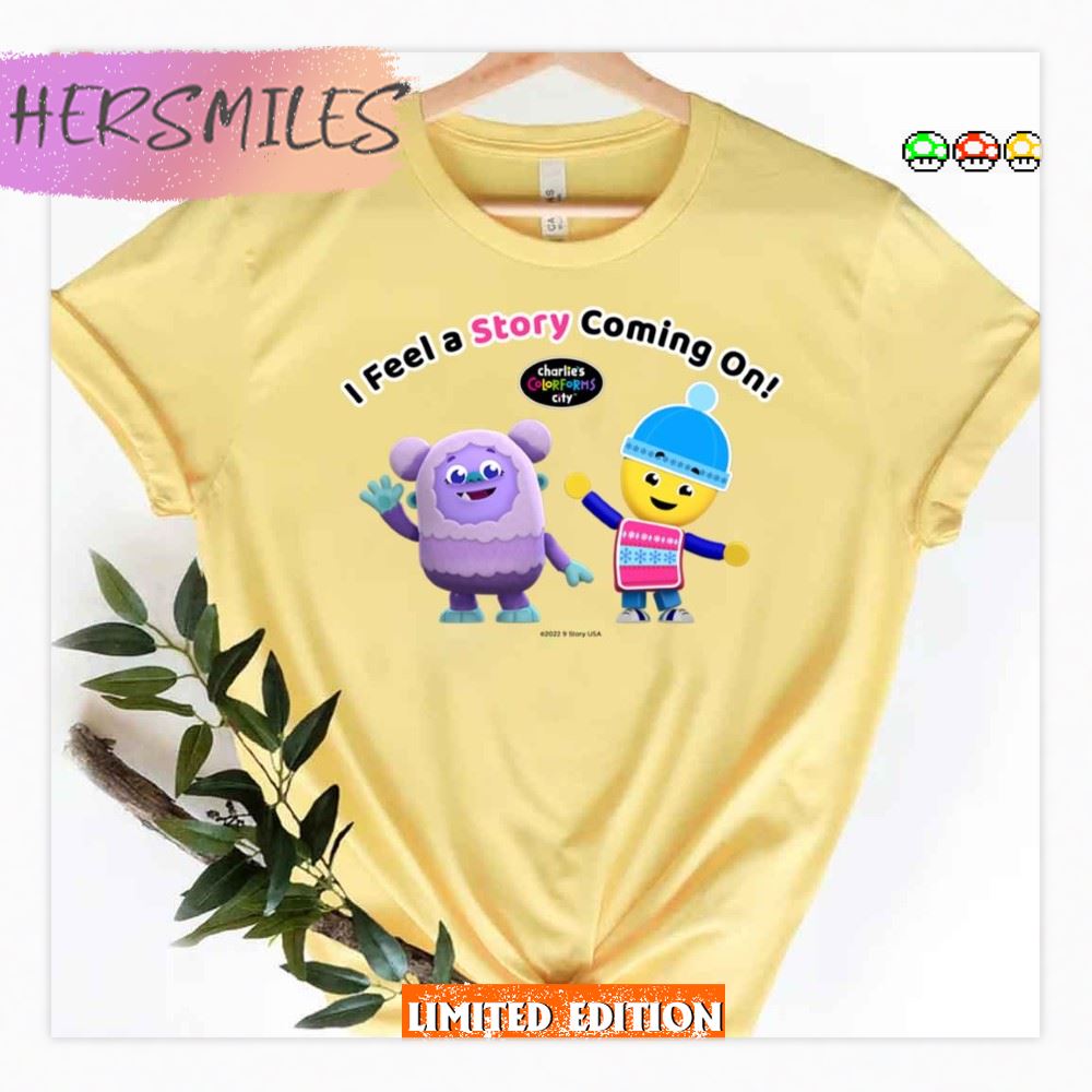 A Story Coming On Charlie’s Colorforms City Yetilda T-shirt