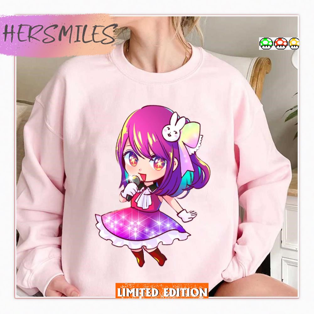 Ai Hoshino Chibi Cute Tokyo Ravengers  T-shirt