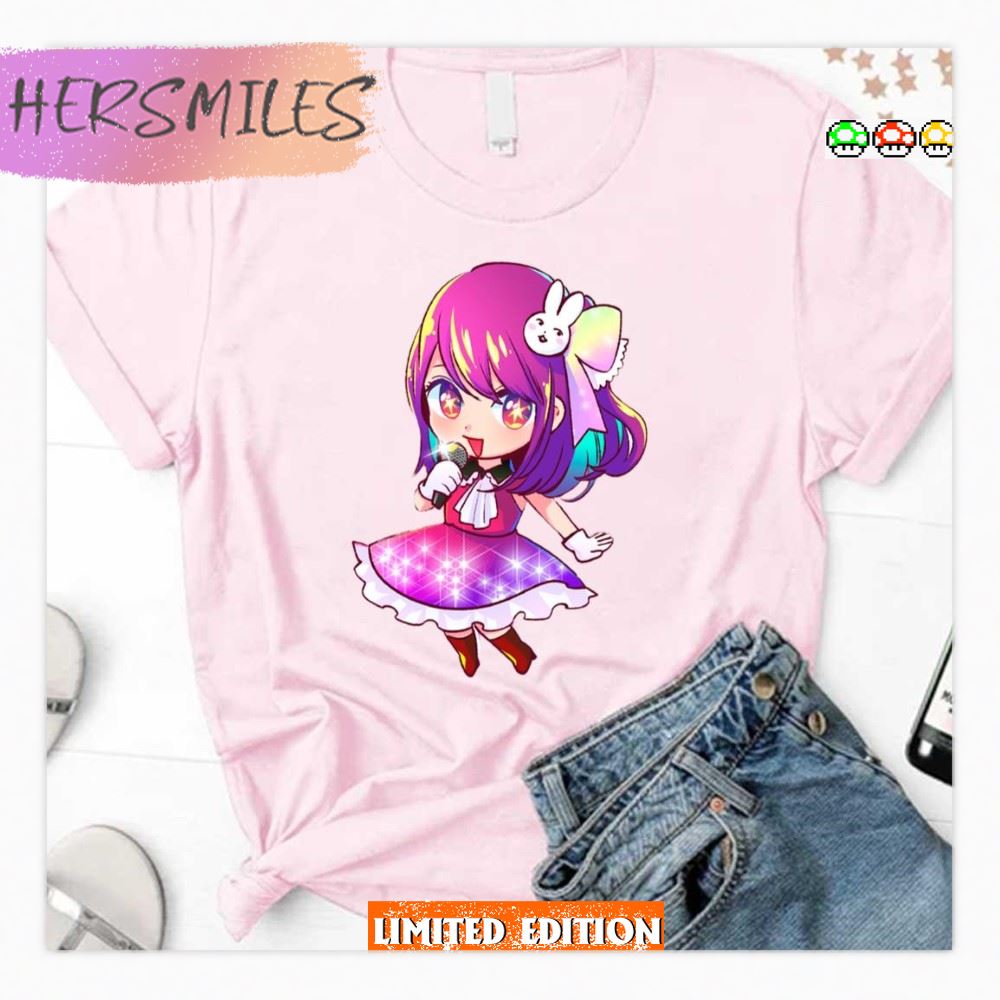 Ai Hoshino Chibi Cute Tokyo Ravengers  T-shirt