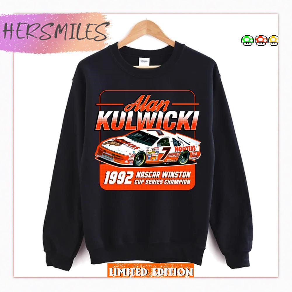 Alan Kulwicki Nascar Champion Retro 90s Style  T-shirt