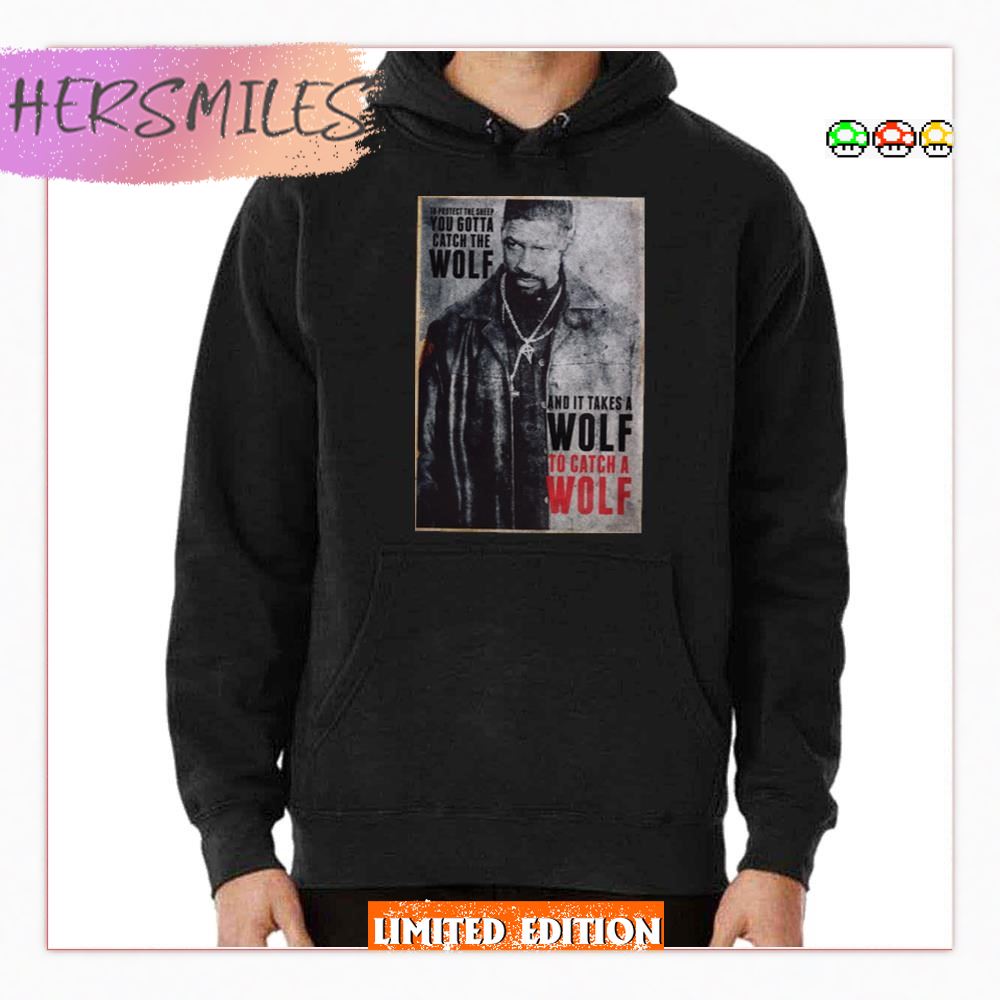 Alonzo Harris It Takes A Wolf To Catch A Wolf Denzel Washington T-shirt
