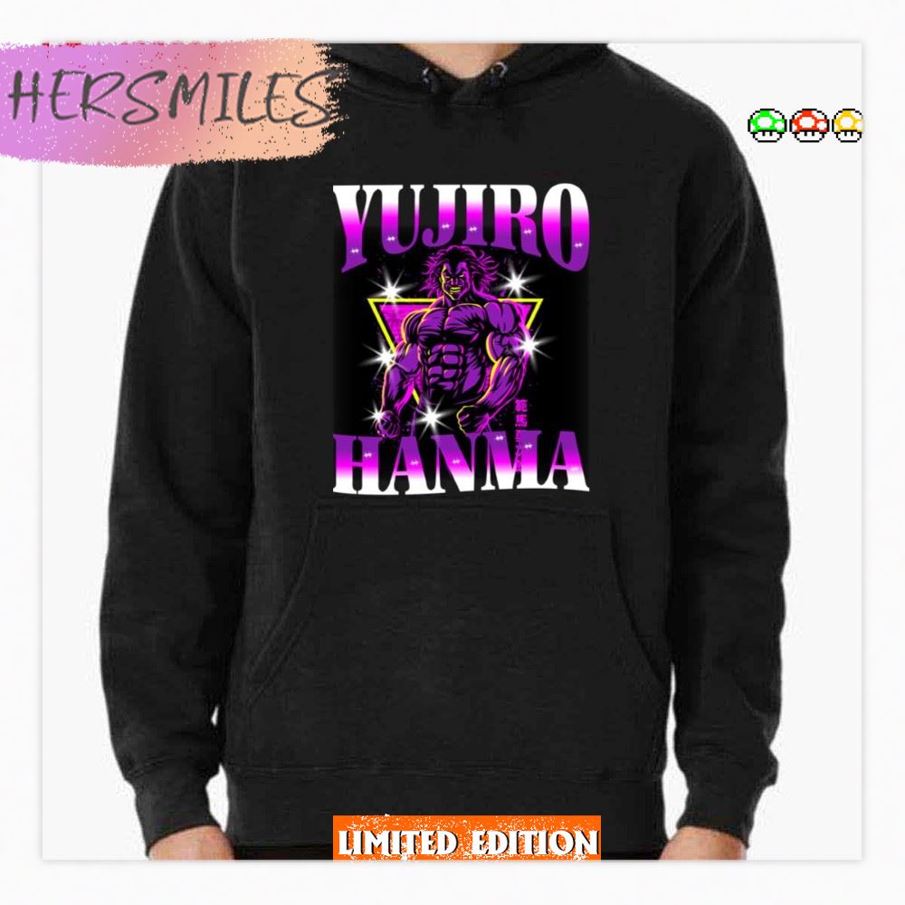 Anime Baki Hanma Series Baki The Grappler Manga Yujiro Hanma Baki Shirt