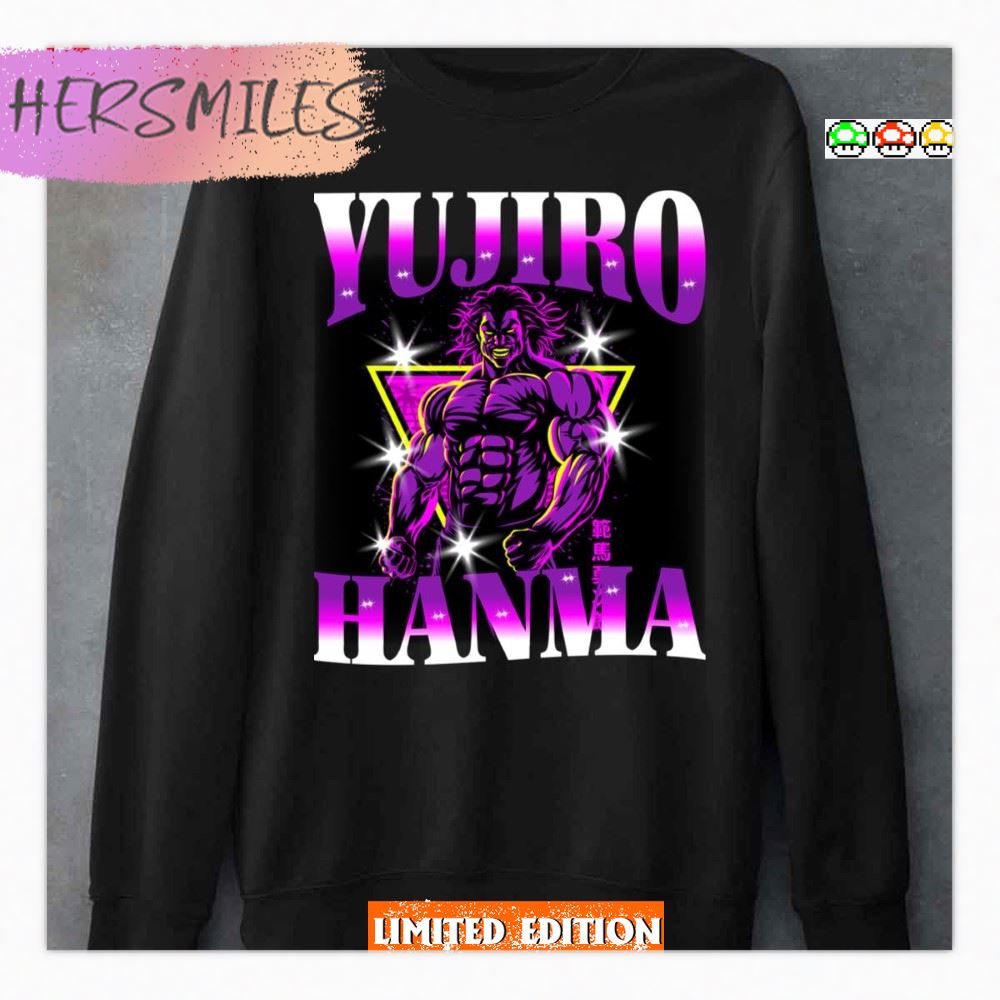 Anime Baki Hanma Series Baki The Grappler Manga Yujiro Hanma Baki Shirt Anime Baki Hanma Series Baki The Grappler Manga Yujiro Hanma Baki Shirt