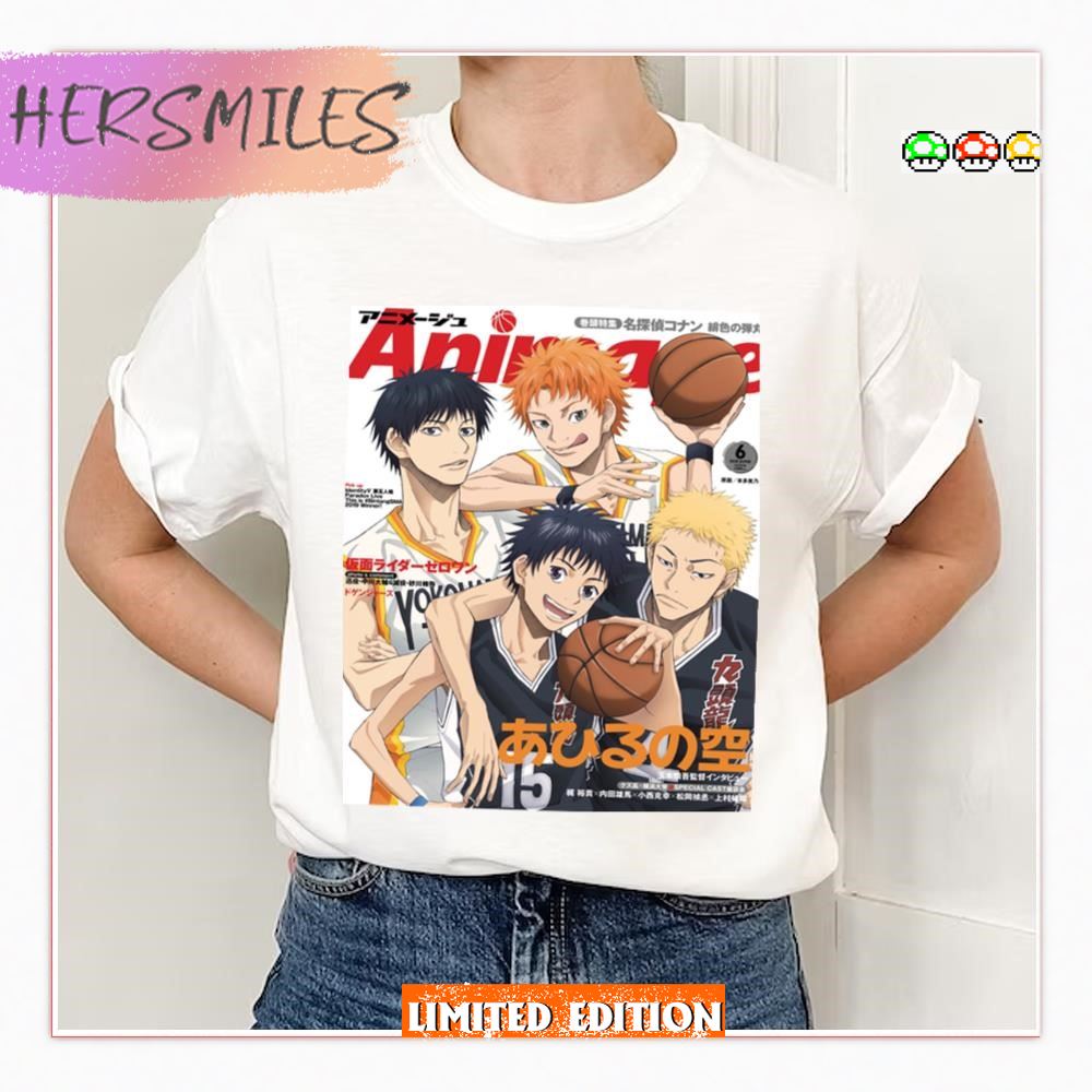 Anime Sport Basketball Ahiru No Sora Shirt Anime Sport Basketball Ahiru No Sora Shirt