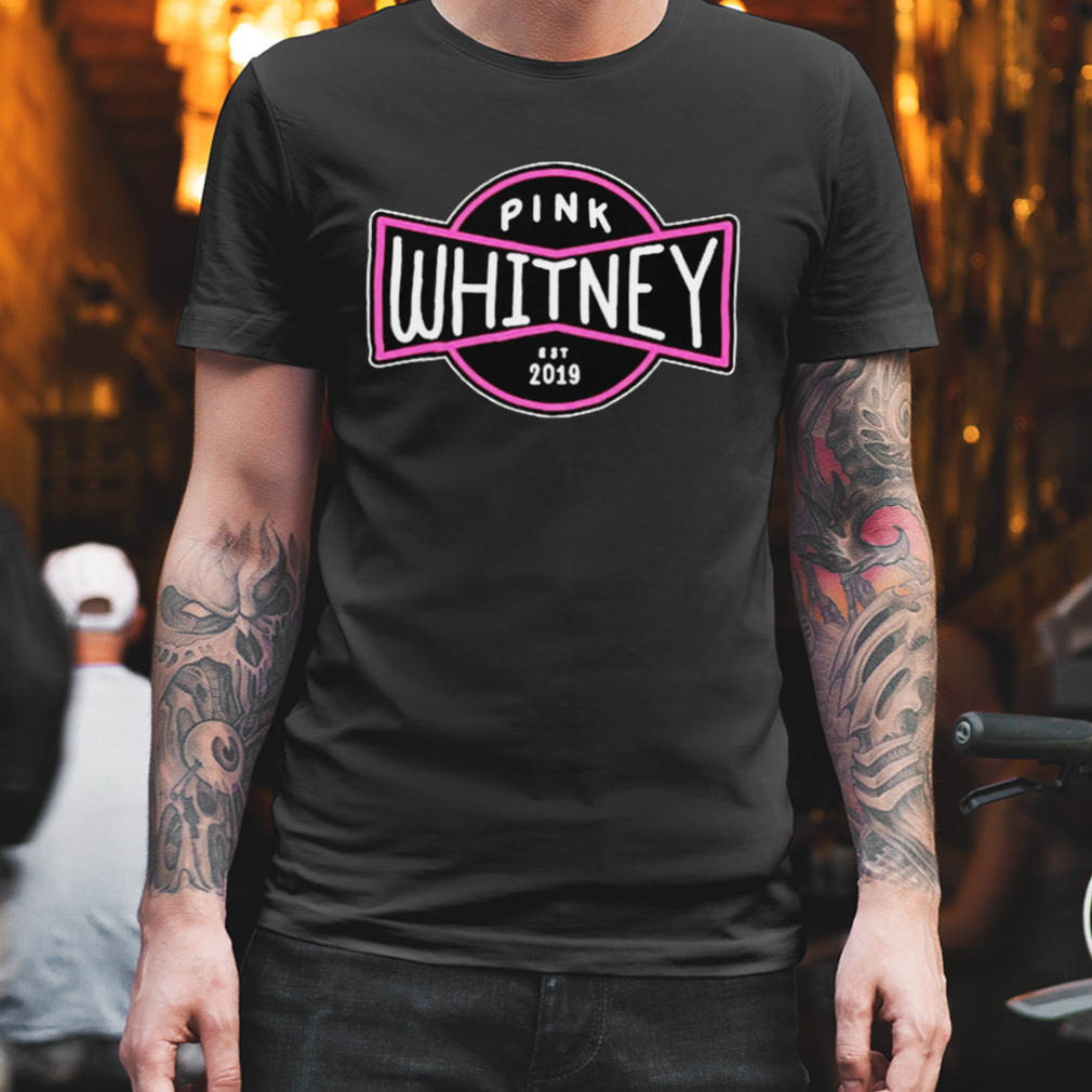 Barstool Sports Pink Whitney Est 2019 Badge Logo T-Shirt