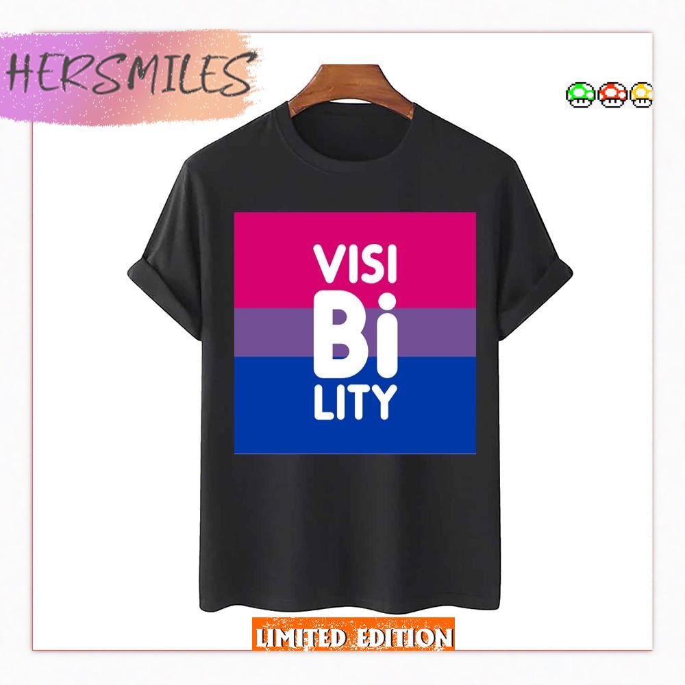 Bisexual Visibility Flag Bi T-shirt