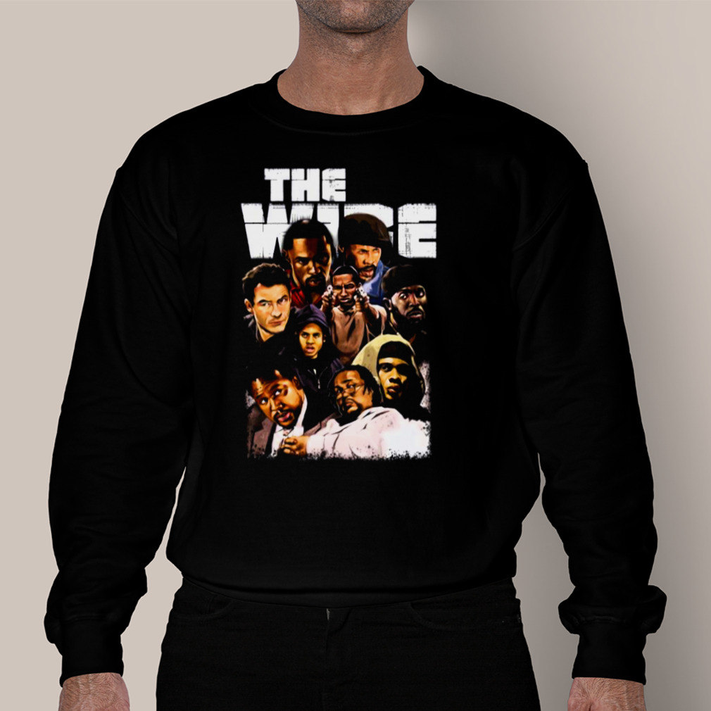 Characters Design The Wire Series Shirt Characters Design The Wire Series Shirt
