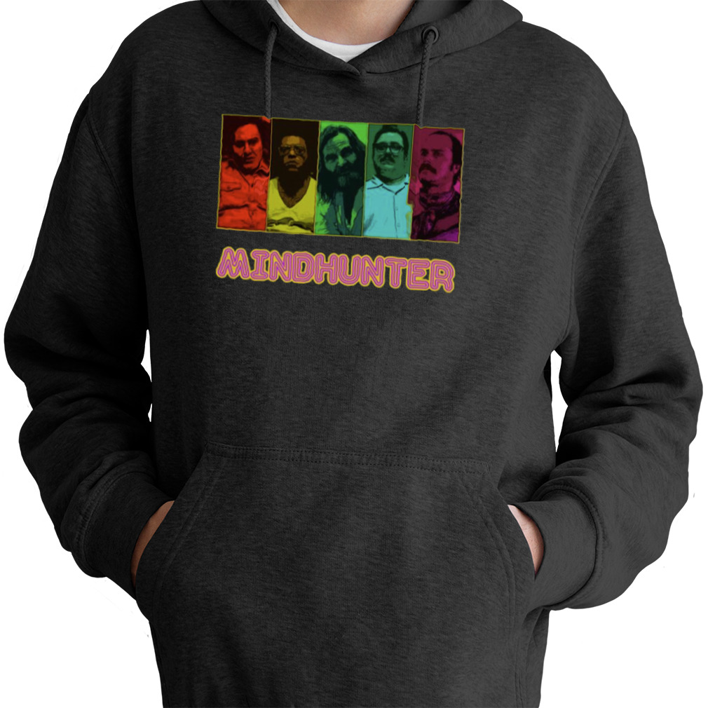 Colored Characters Graphic Mindhunter Shirt