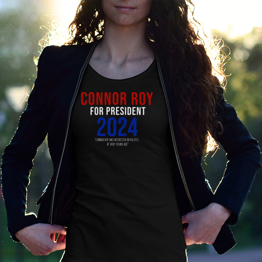 Connor Roy For President Succession Logo Shirt Connor Roy For President Succession Logo Shirt