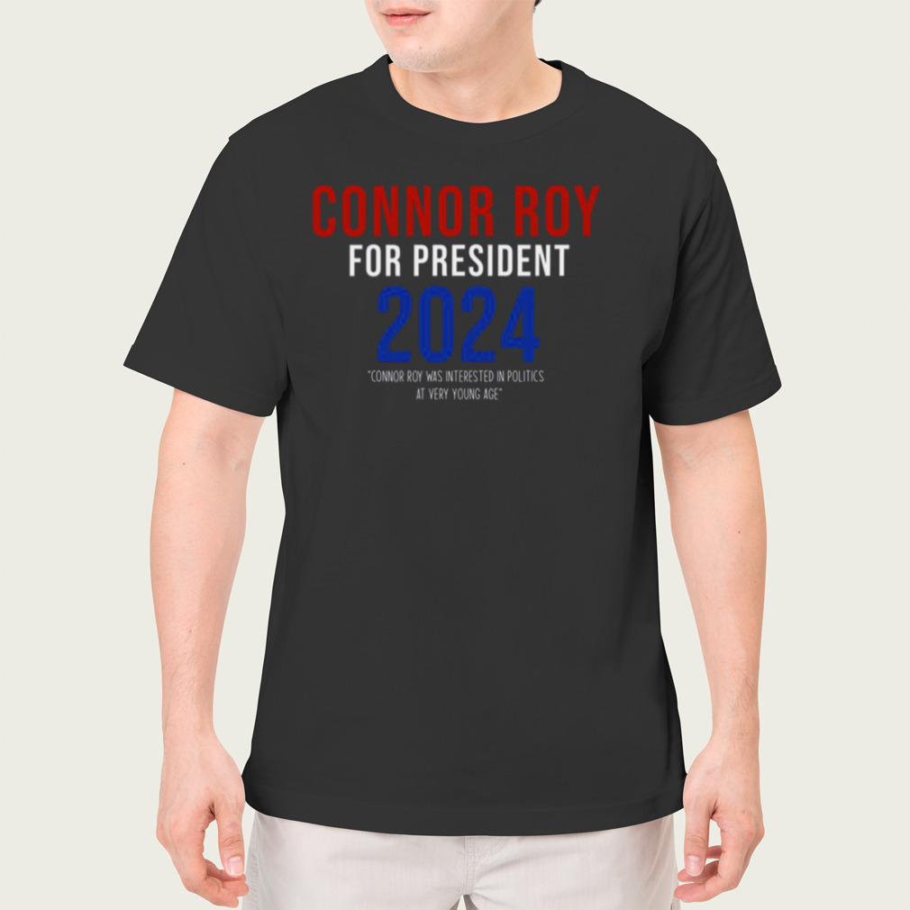 Connor Roy For President Succession Logo Shirt