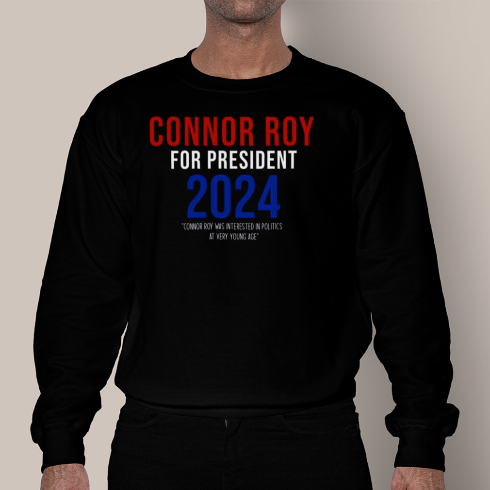 Connor Roy For President Succession Logo Shirt Connor Roy For President Succession Logo Shirt
