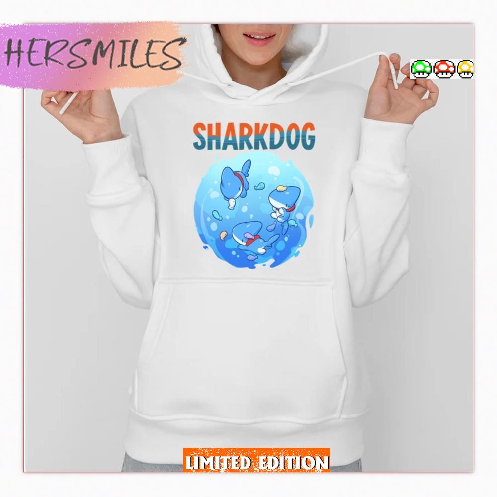 Fanny And Cute Sharkdog Sharkdog T-shirt