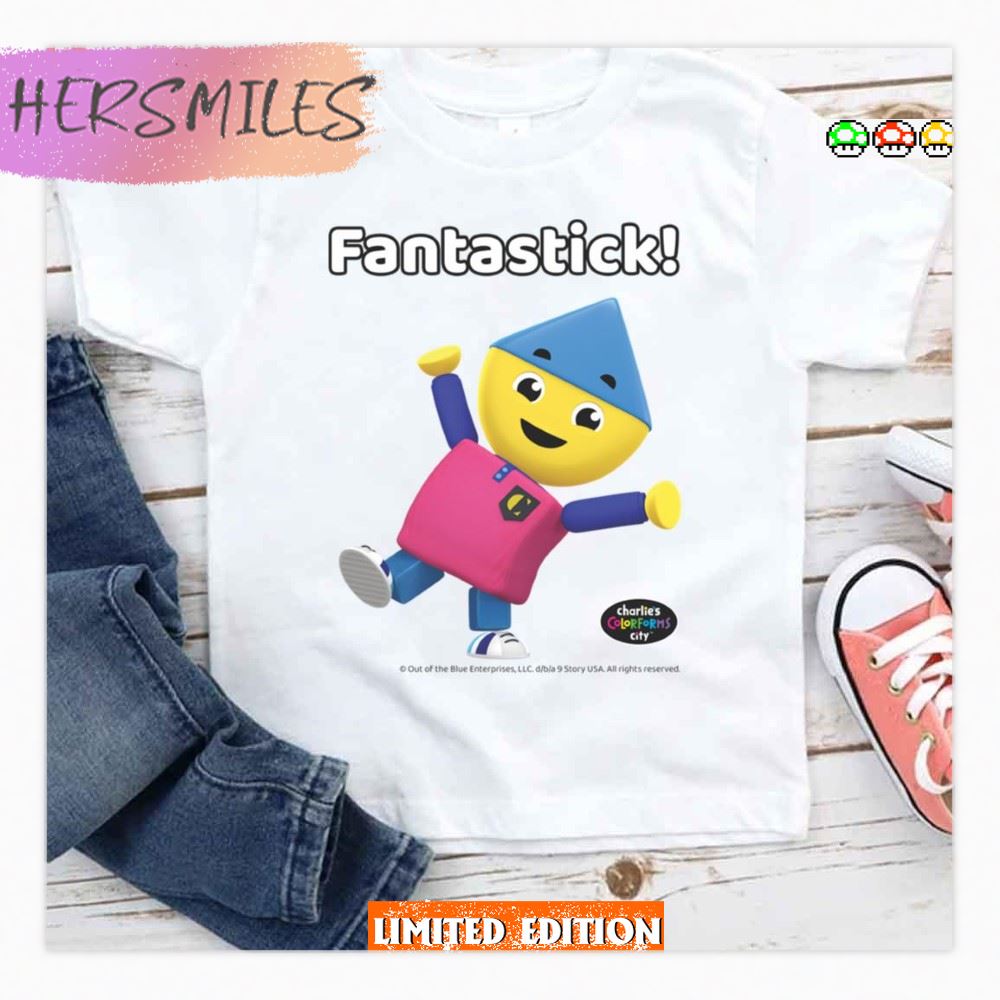 Fantastick Charlie's Colorforms City T-shirt Fantastick Charlie's Colorforms City T-shirt