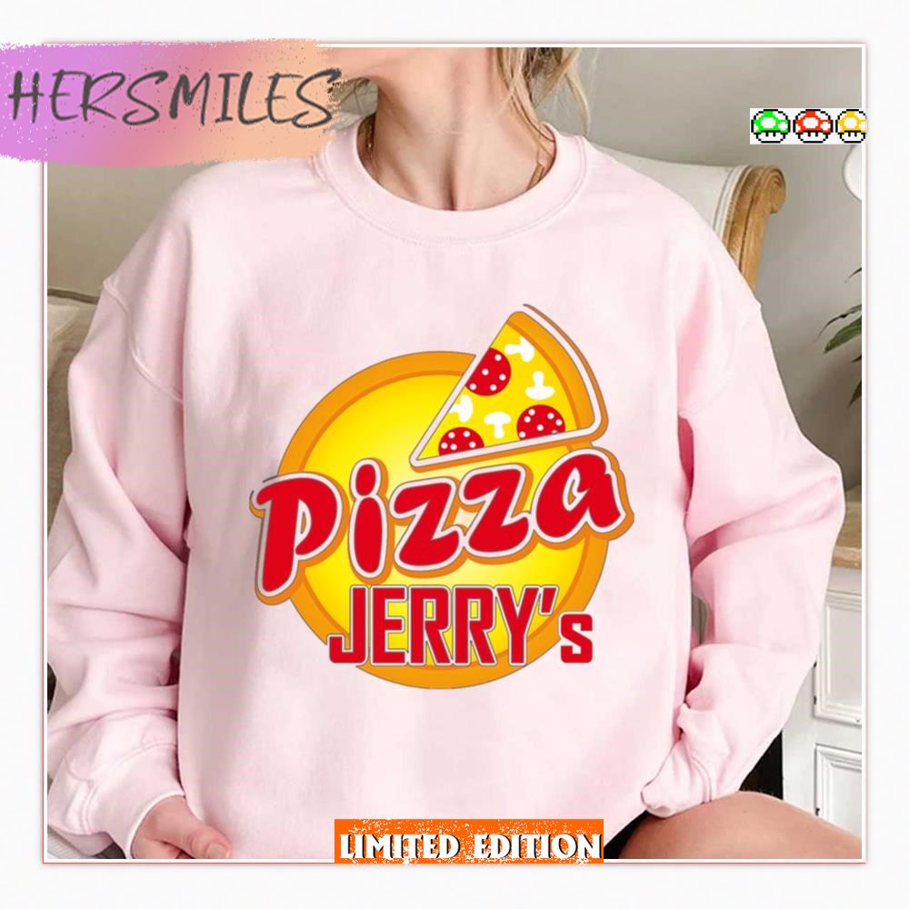 Fast Food Jerry’s Pizza New  T-shirt